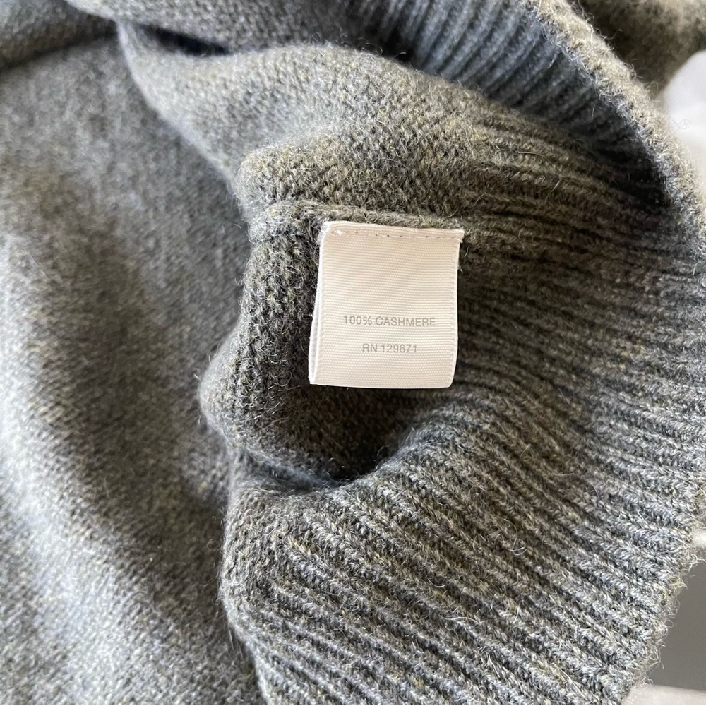 NakedCashmere Gray V-Neck Sweater - Picture 6 of 6